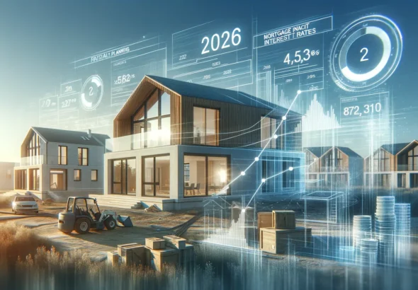 Hausbau mit Fokus auf Bauzinsen und Baufinanzierung 2026