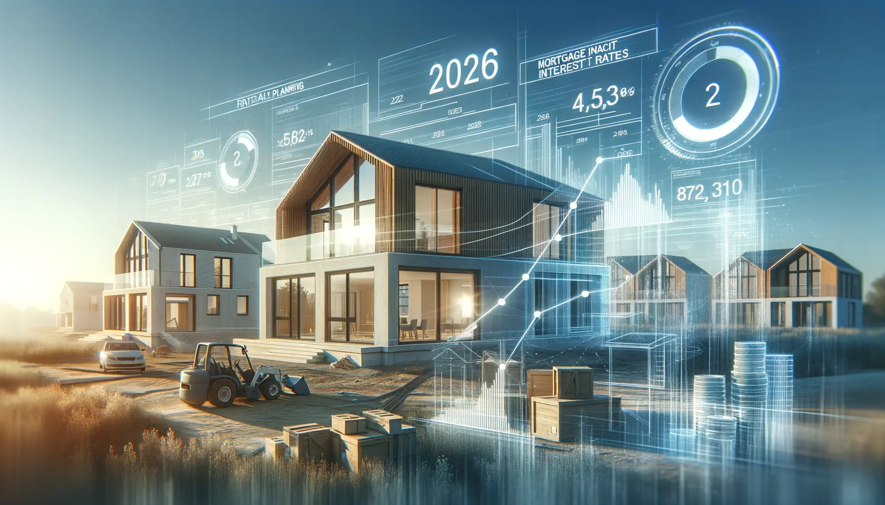 Hausbau mit Fokus auf Bauzinsen und Baufinanzierung 2026