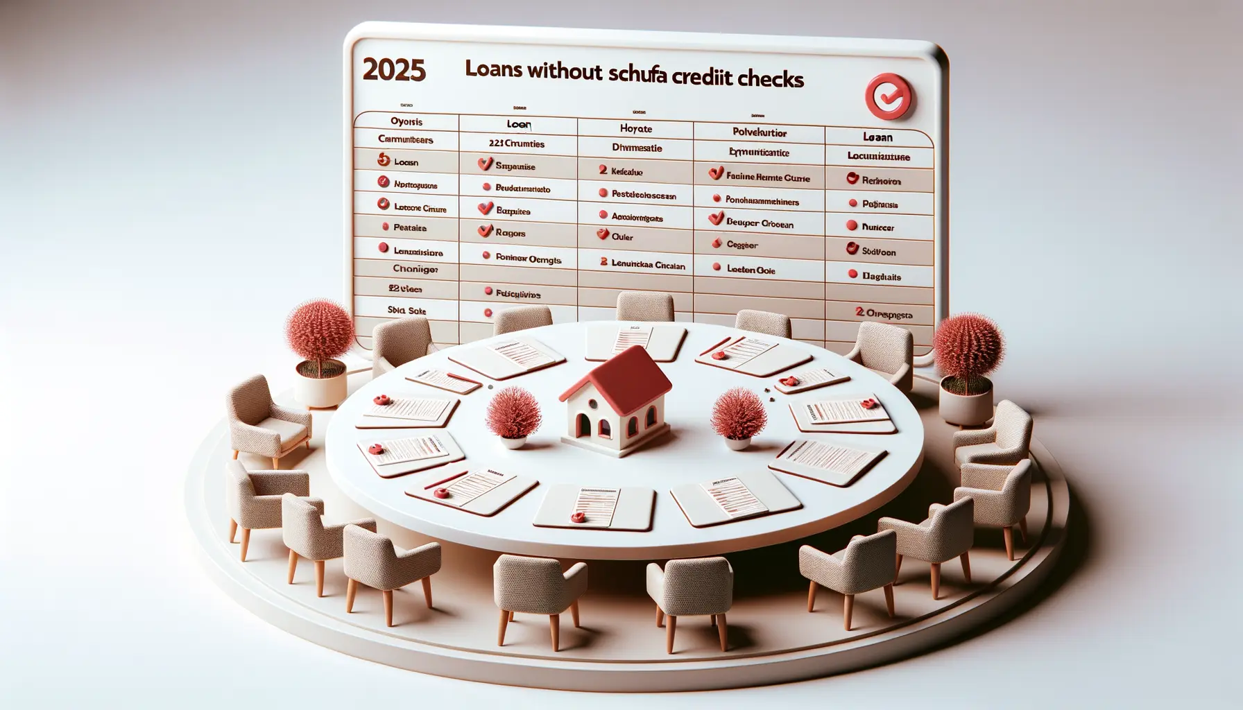 Vergleichstabelle Kredit ohne SCHUFA Anbieter 2025