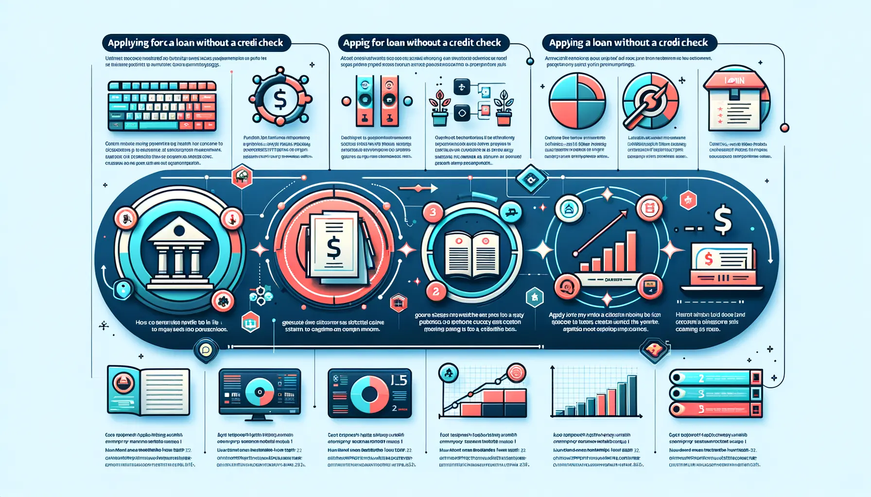 Kredit ohne SCHUFA Ablauf Infografik 2025