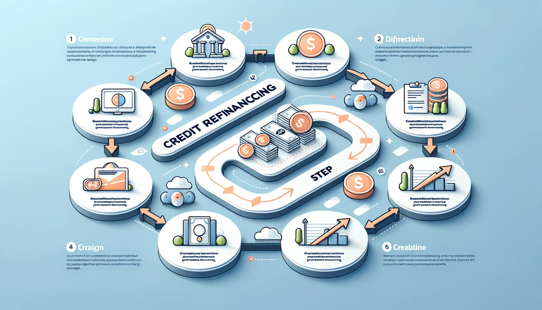 Kredit umschulden Ablauf Infografik 2025